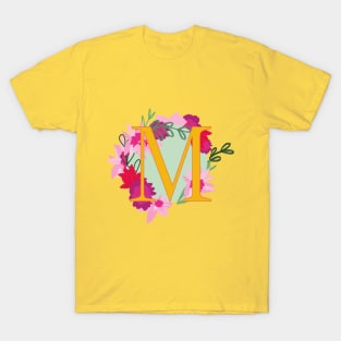 Monogram M, Personalized Initial T-Shirt